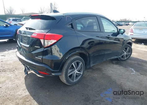 2019 Honda Hr-V Touring z USA, uszkodzony, nr VIN 3CZRU6H97KM717135